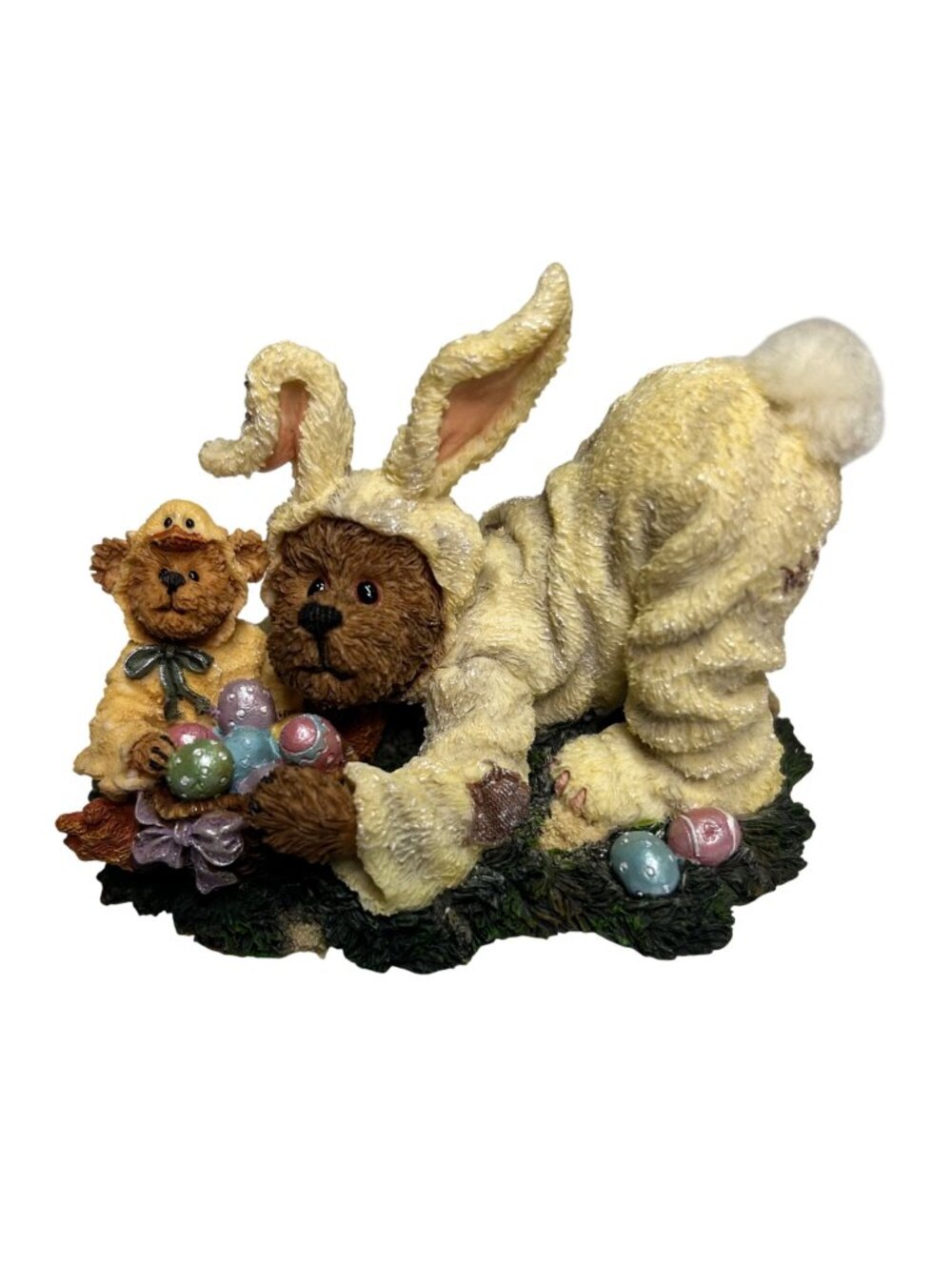Boyds Bears & Friends Bearstone Easter Bunny Figurine 2002 Edition Style #227790
